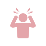 頭痛のシルエット